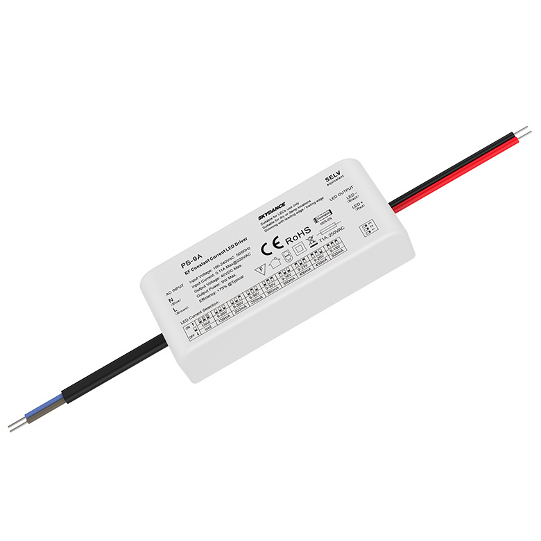 PB-9A 9W RF Constant Current Dimmable LED Driver - AC100-240V Input